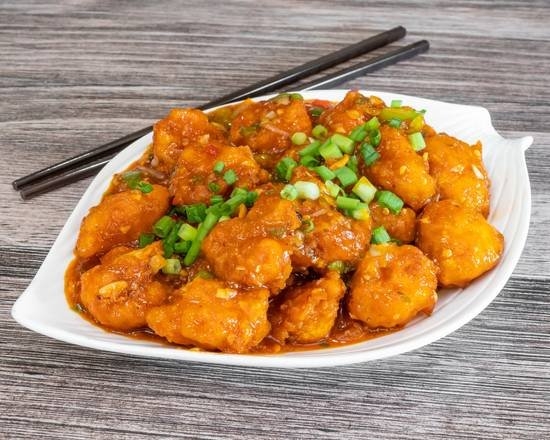Cauliflower Manchurian.