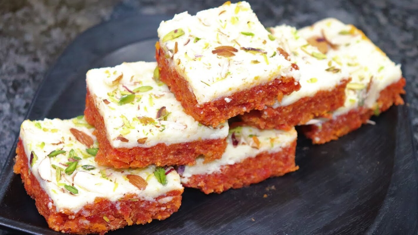 Gajar BURFI Box 1 LB ( Carrot ) * Must Try *.