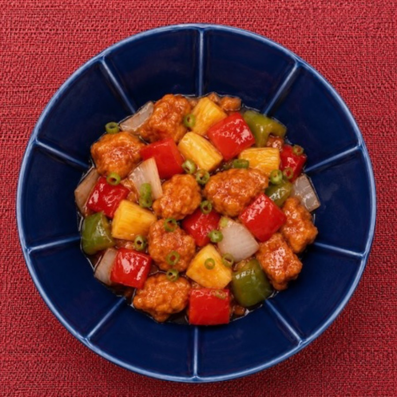 Sweet And Sour Chicken.