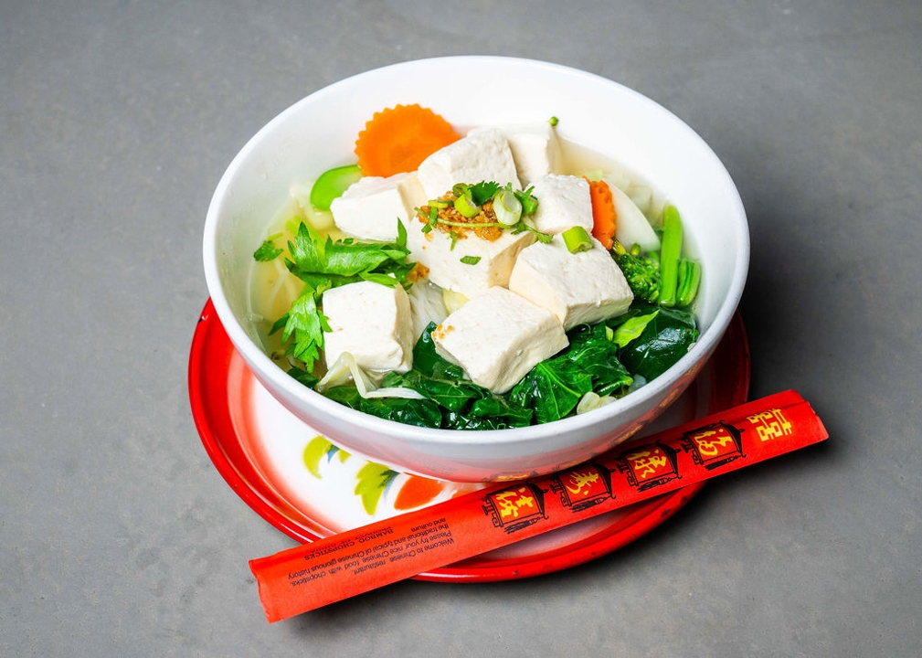 Tofu Noodle Soup.