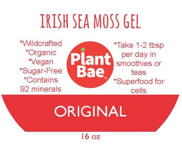 Original Irish Sea Moss Gel - 16 oz.