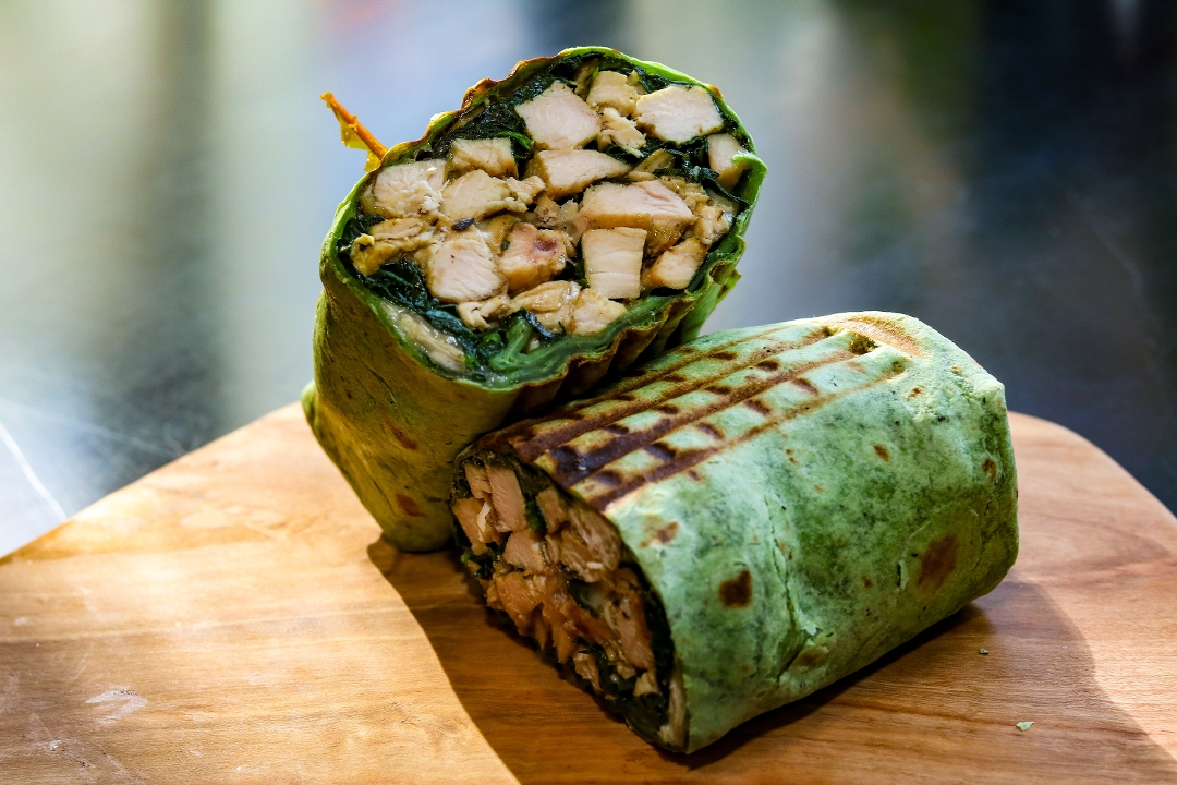 Spinach Roll Wrap.