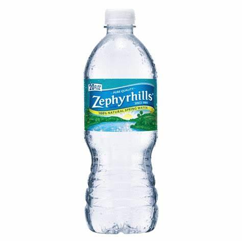 Zephyrhills Water.