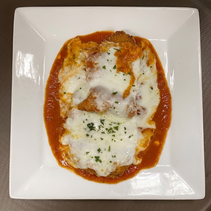 Veal Parmigiana Lunch.