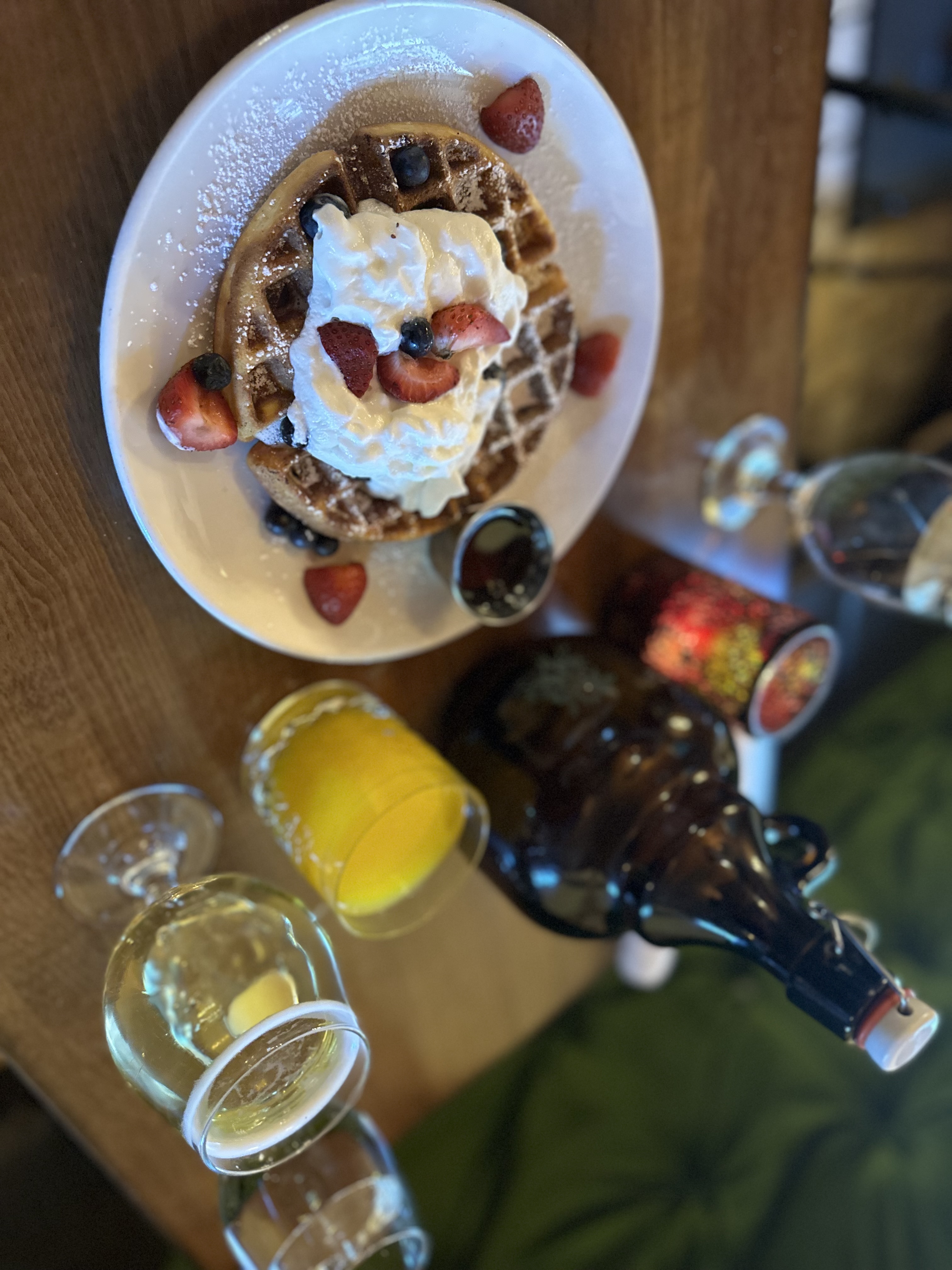 Belgian Waffles.
