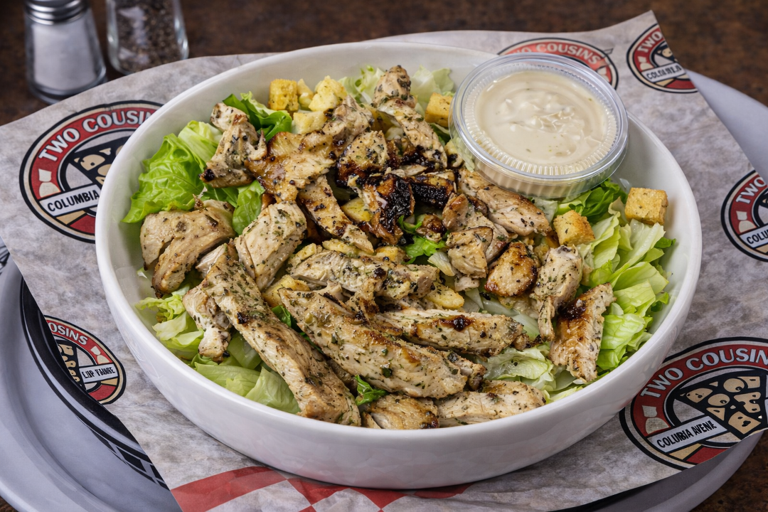 Chicken Caesar Salad.