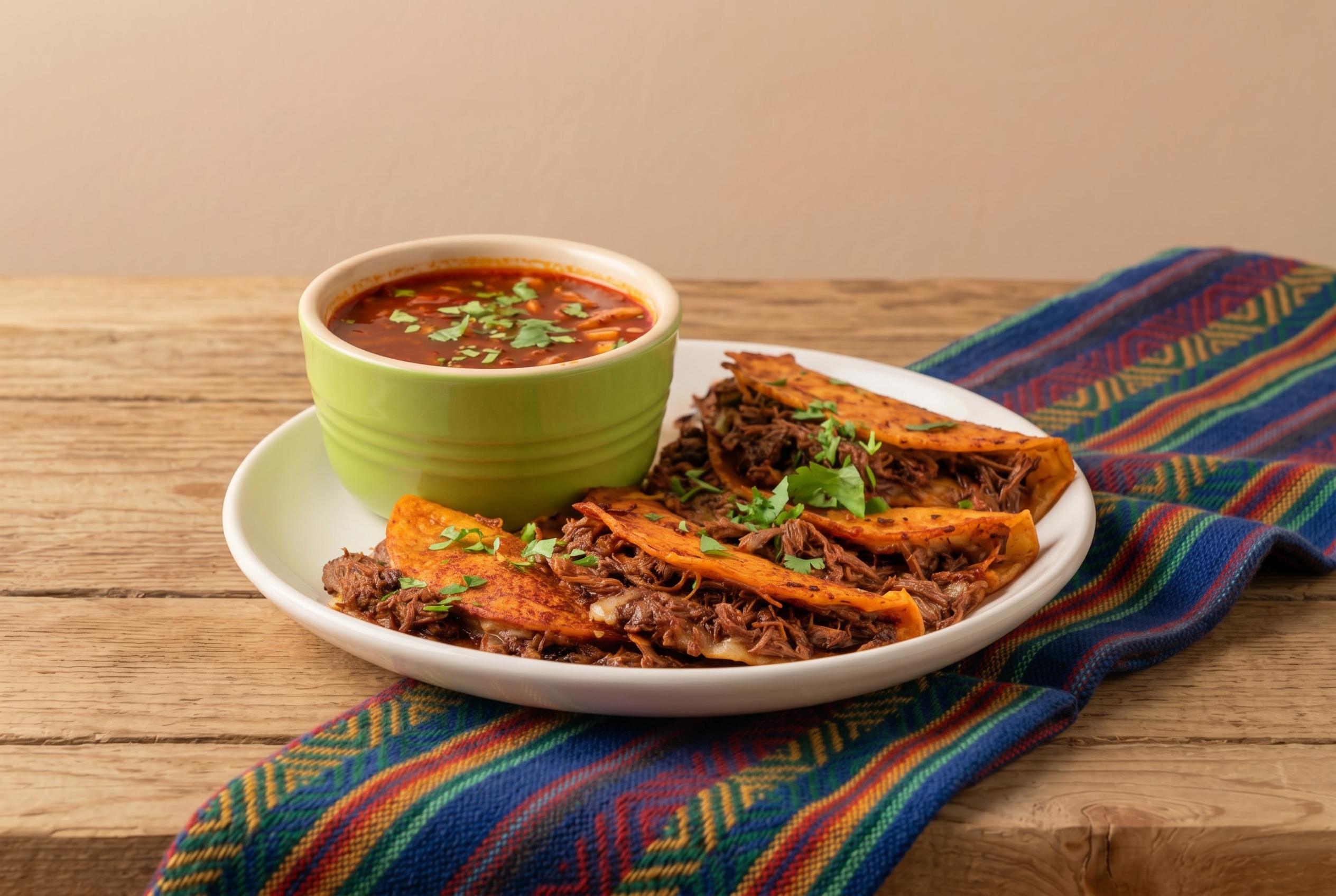 Birria Taco Platter.