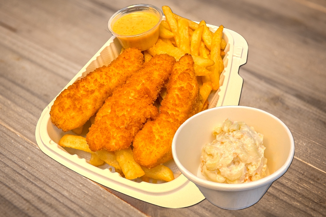 M3. Chicken Tender & Fries (3pcs).