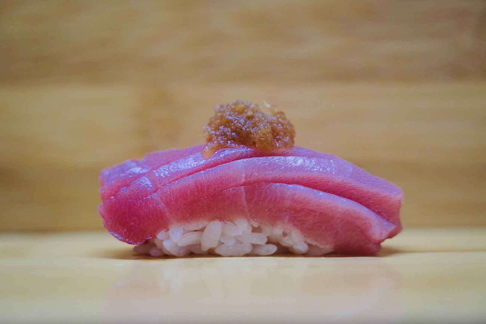 Chu Toro Ponzu Sushi.