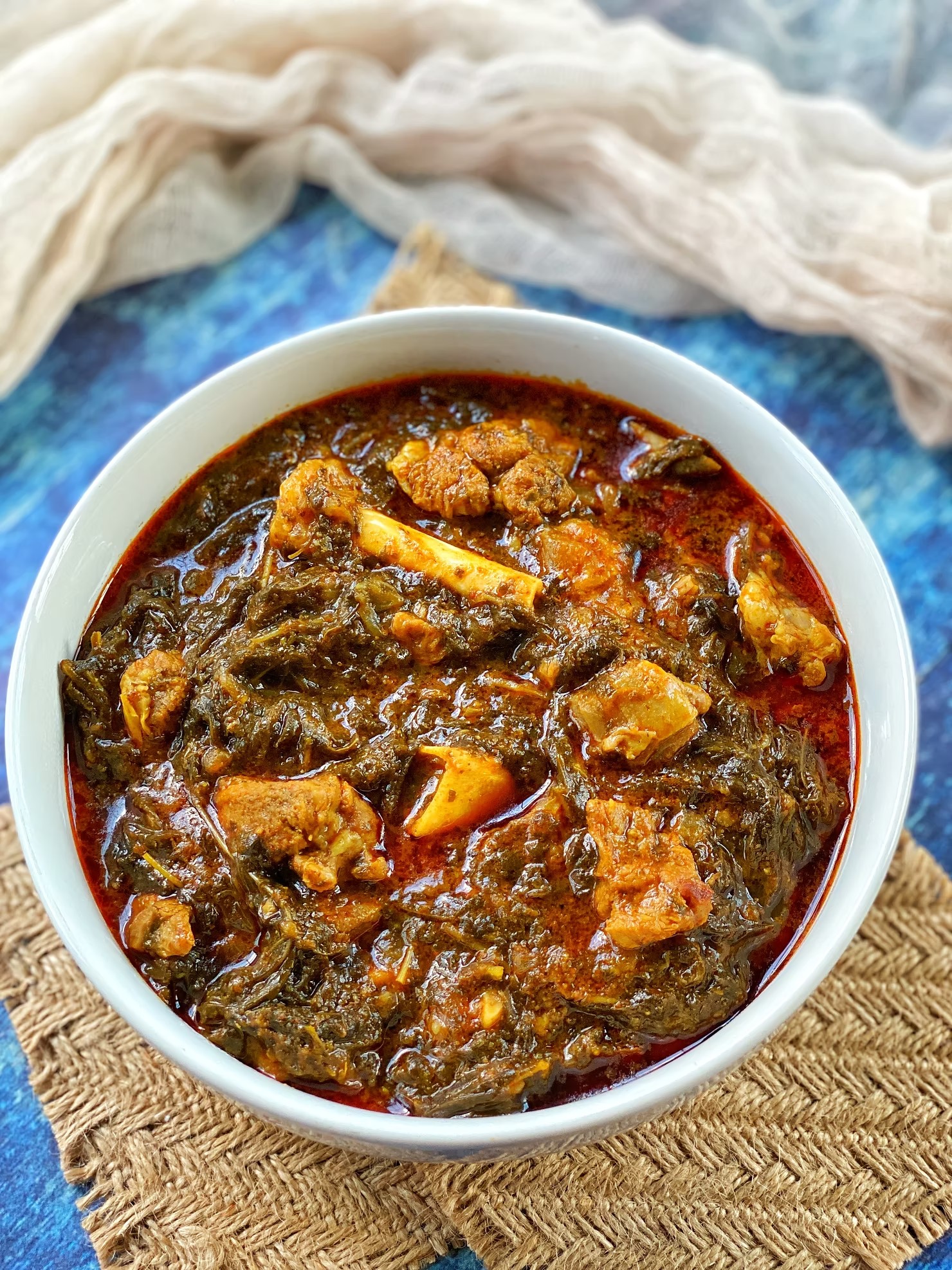 Gongura Mutton Curry.