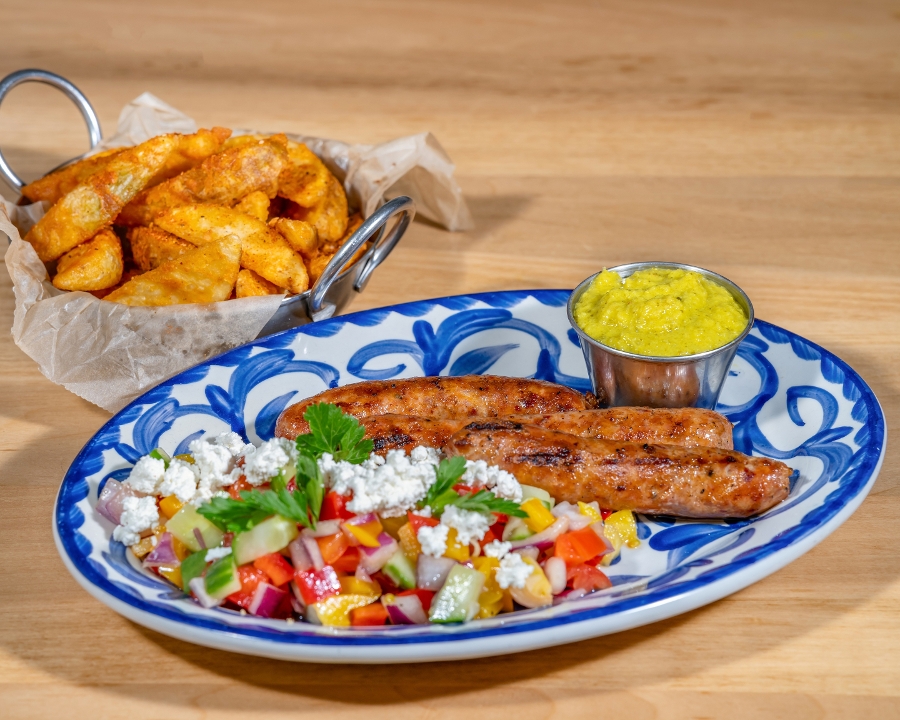 Grilled Pork Sausage.