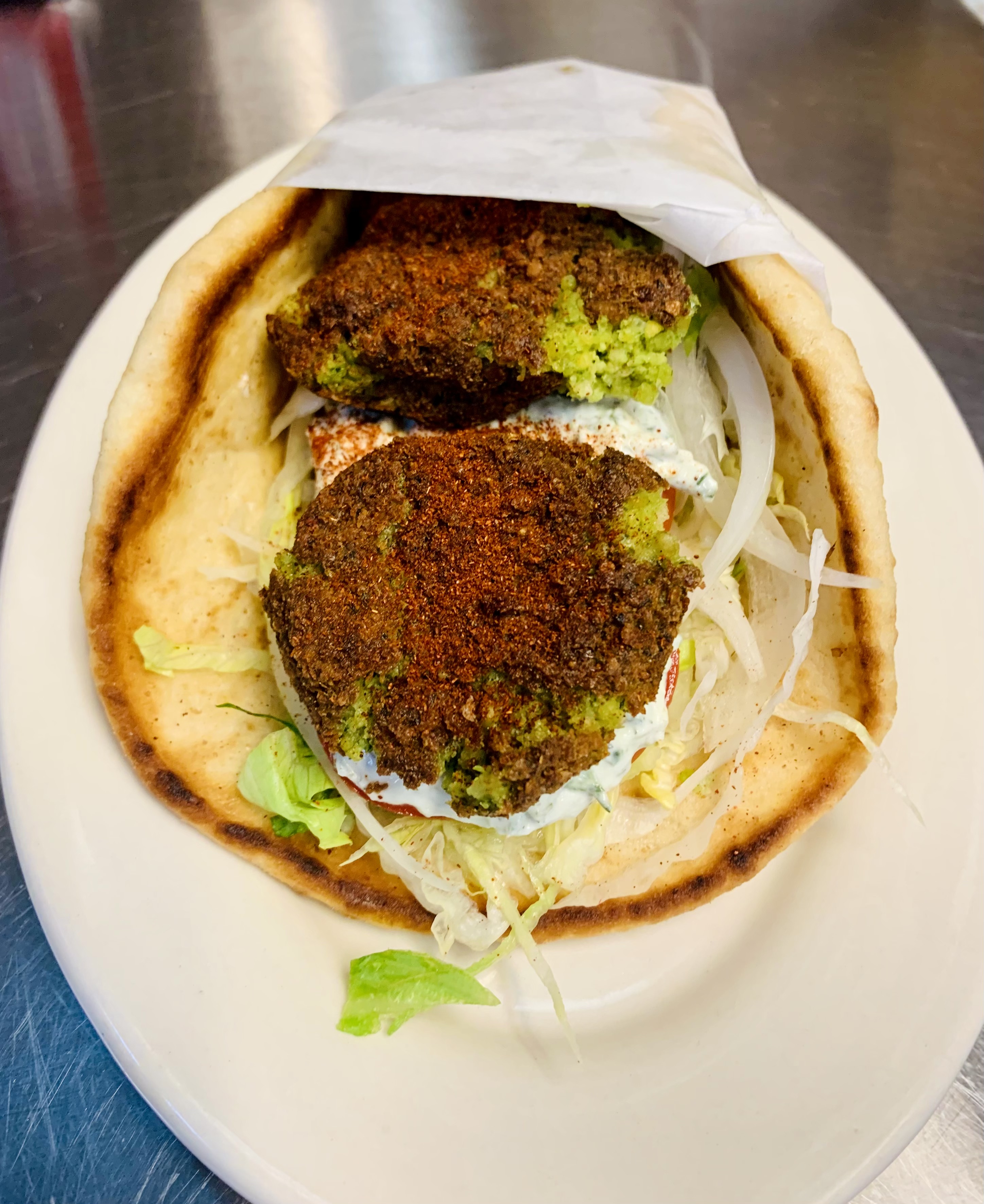 Falafel Pita.
