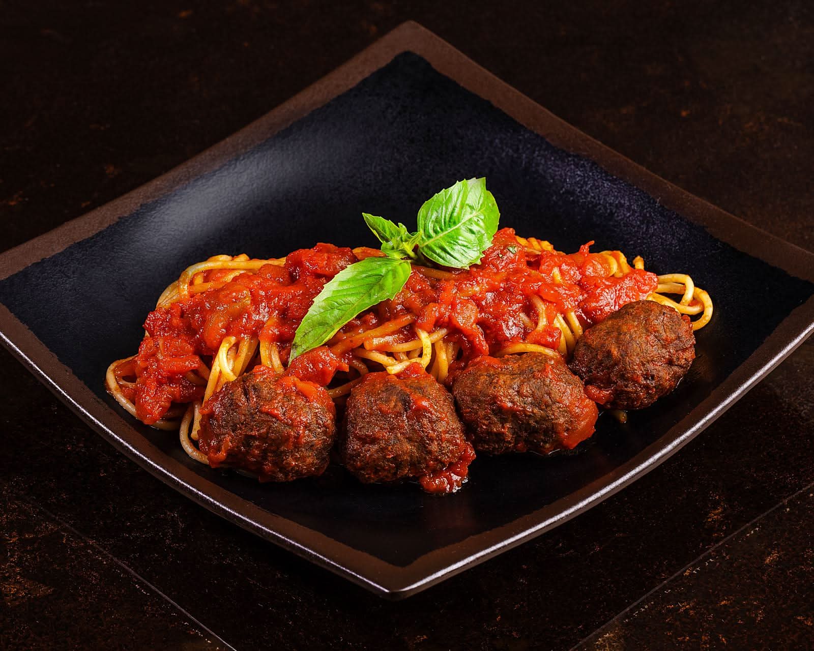 2 Spaghetti Meatballs.