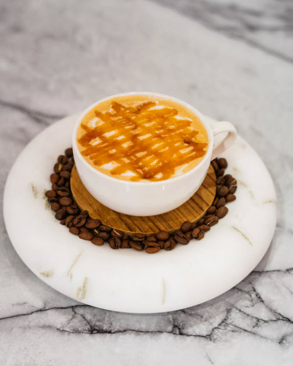 Sea Salt Caramel Latte.