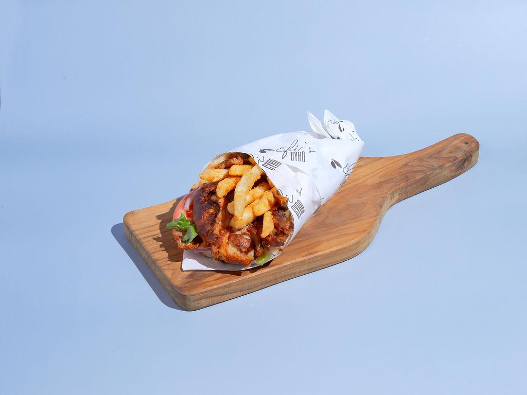 Authentic Chicken Gyro.