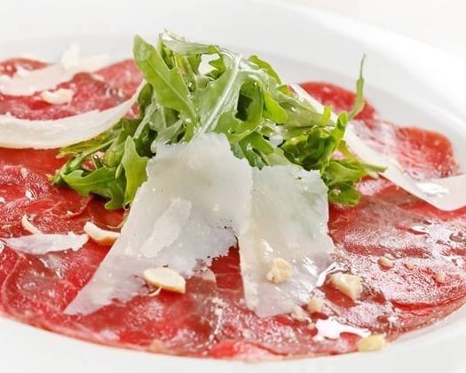 Beef Carpaccio.