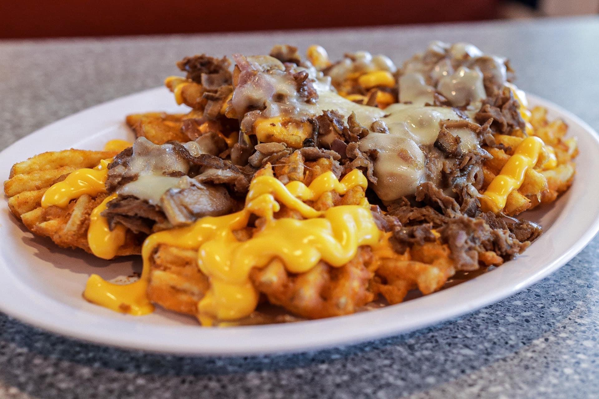 Loaded Philly Fries.