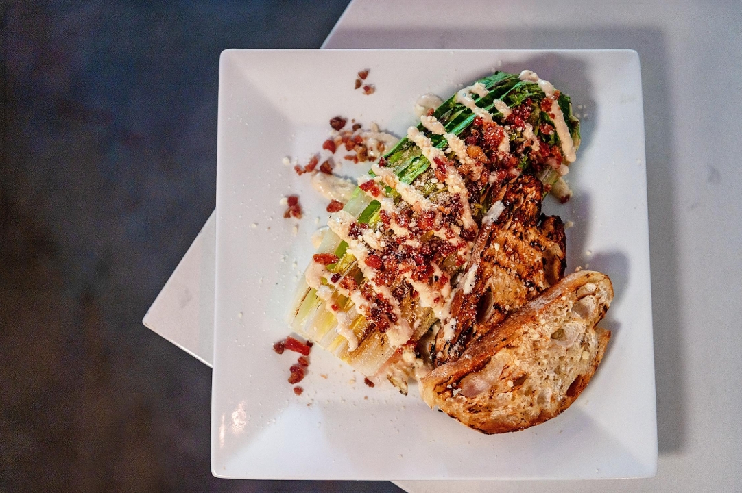 Charred Caesar Salad.