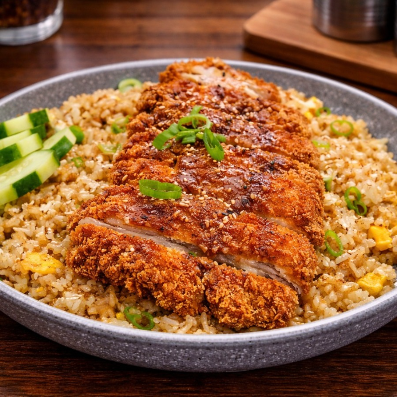 Chikn' Katsu Fried Rice.