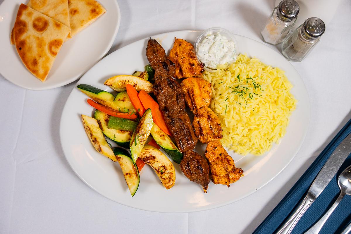 2 Kabob Plate.