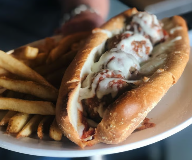 Meatball Sandwich.
