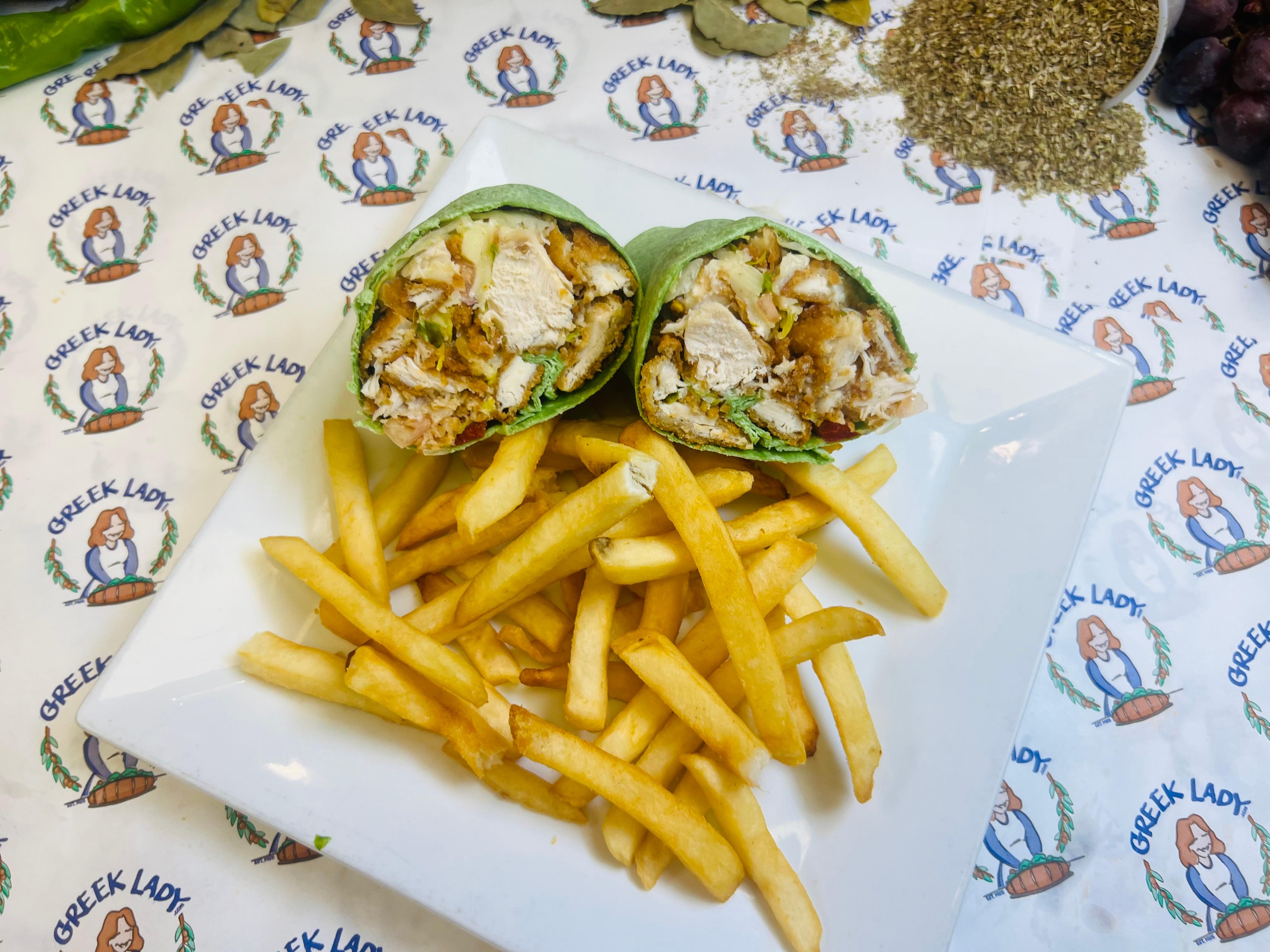 Chicken Finger Wrap.