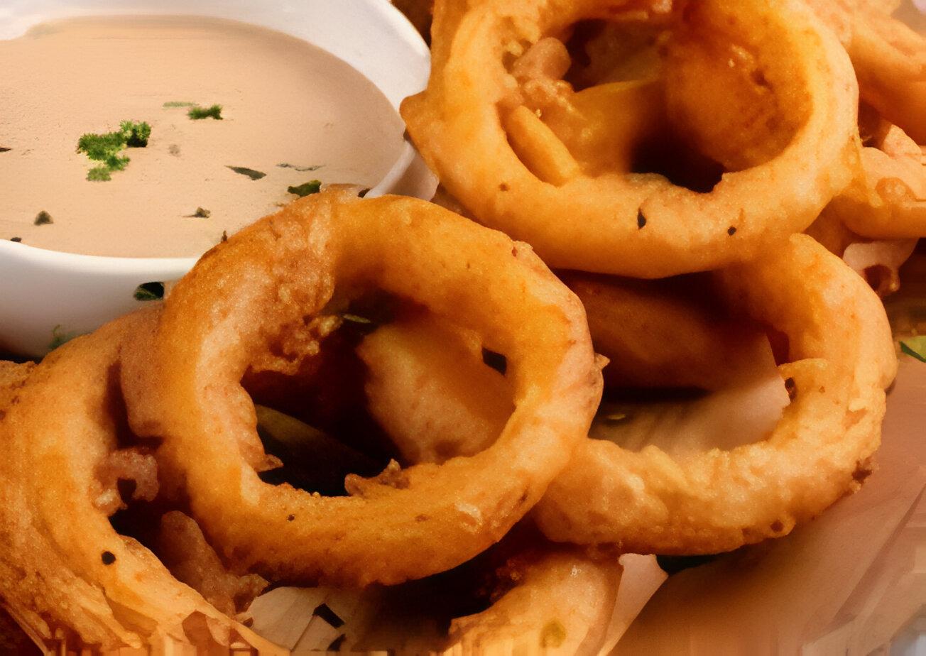 Onion rings large.