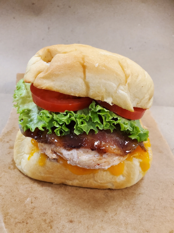Bacon, Chicken Ranch Sandwich.