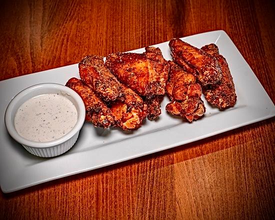 Smoked Dry Rubbed Wings.