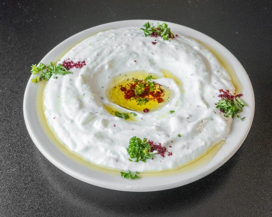 Labneh Garlic Dip.