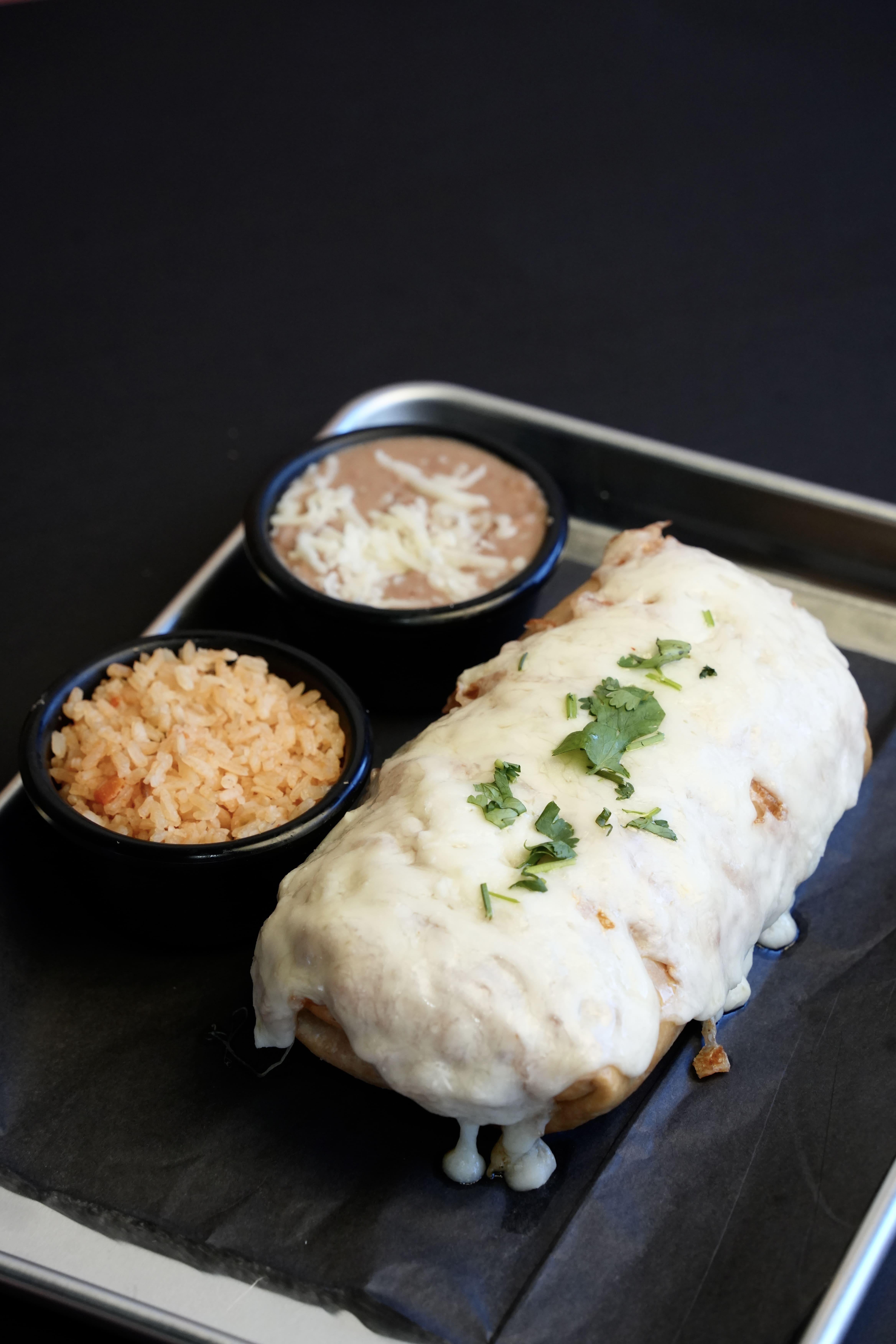 Chimichanga Dinner.