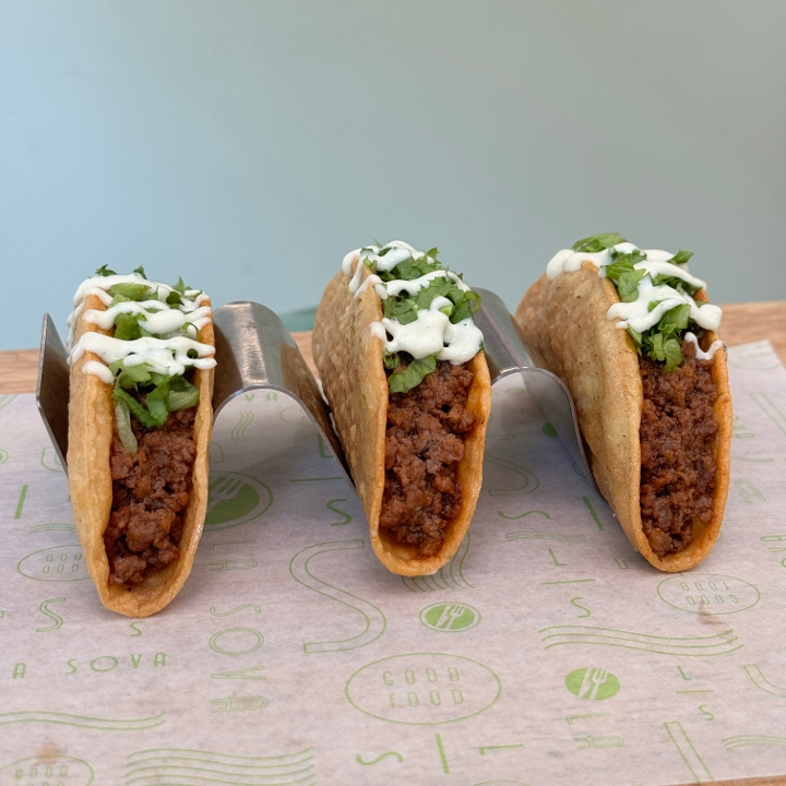 Ground Beef Tacos Lunch Special.