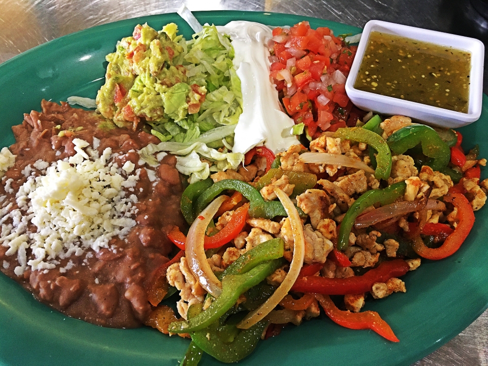 Chicken Fajitas.