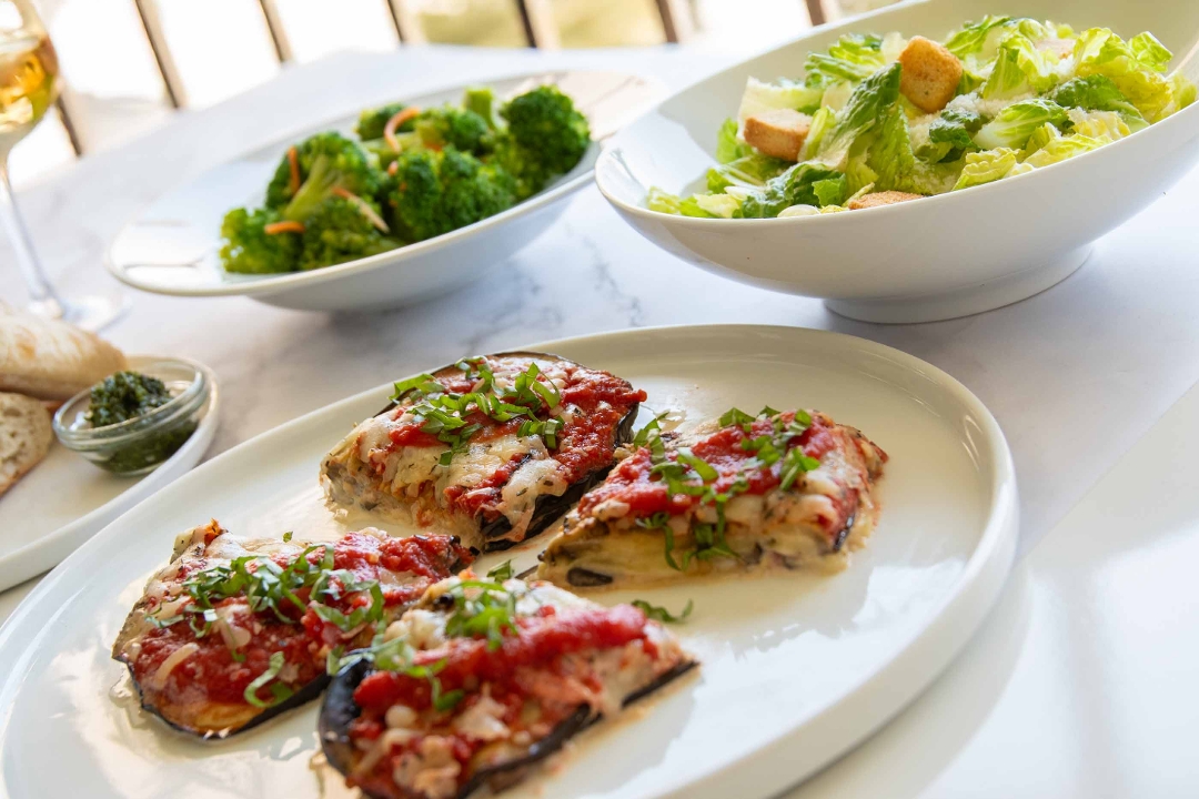 Bundle Eggplant Parmigiana for 4.