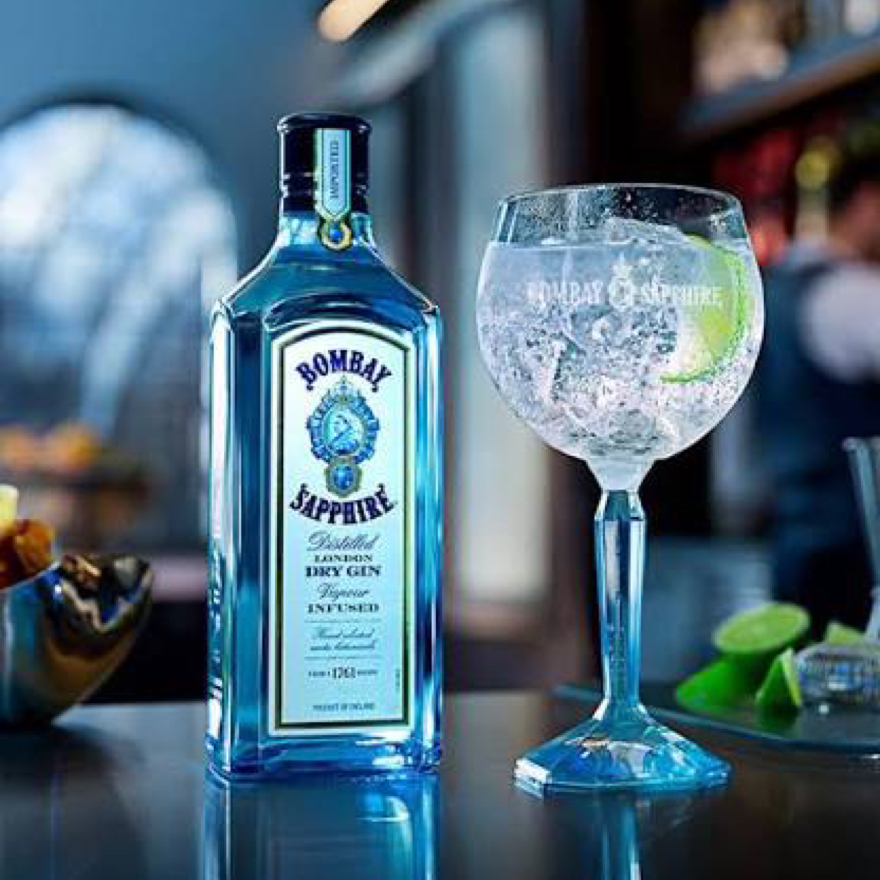 Bombay Sapphire.