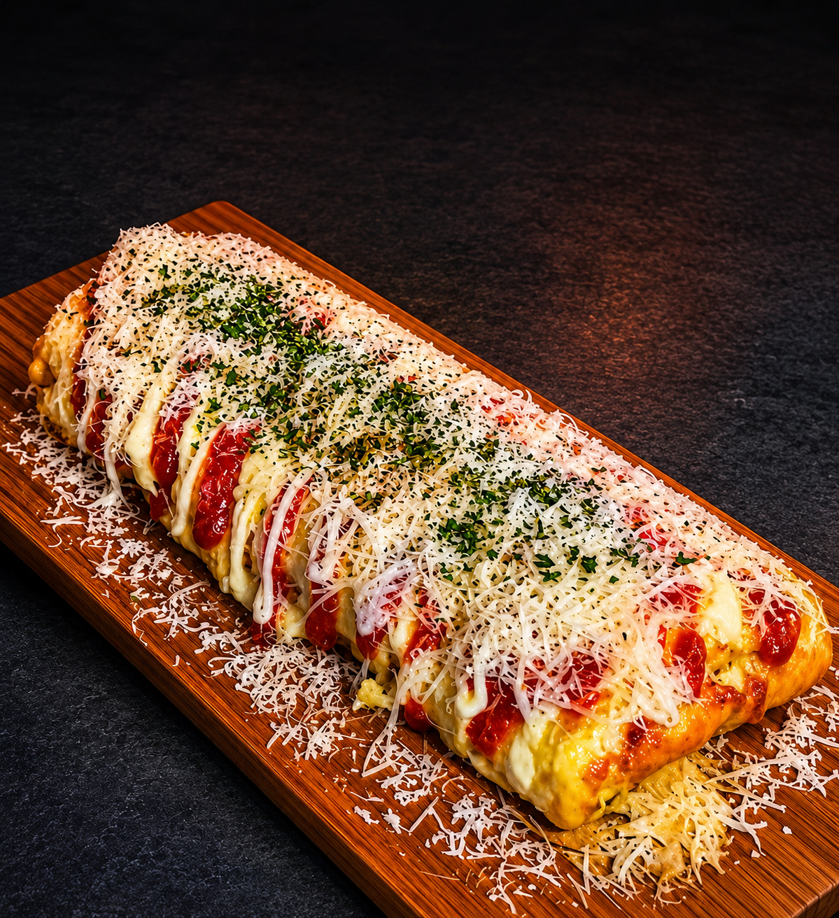 Snow Egg Roll 눈꽃계란말이.