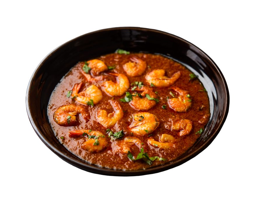 Shrimp Tikka Masala.