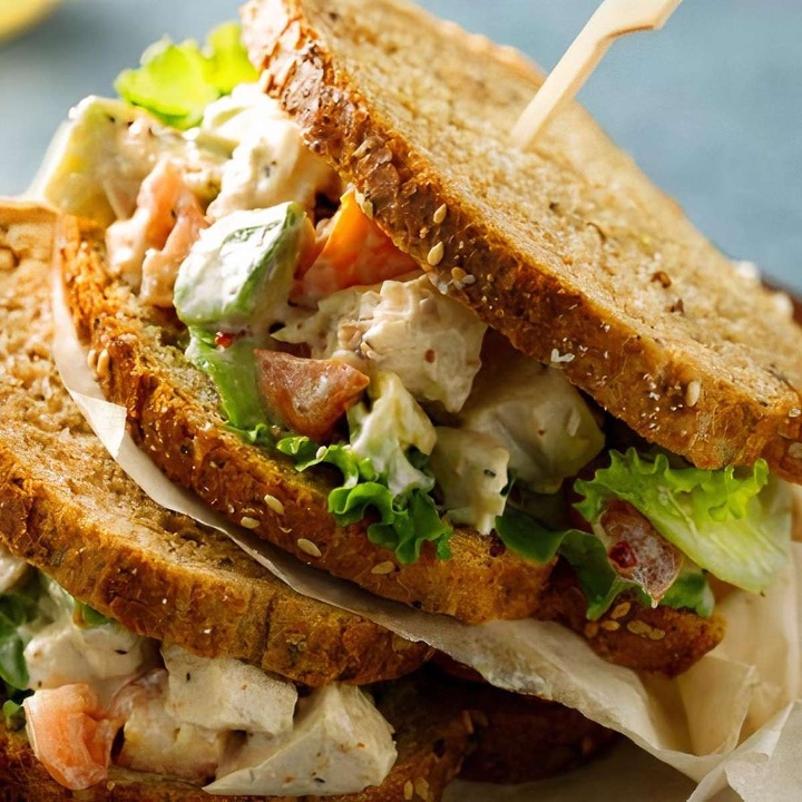 Chicken 65 Sandwich.