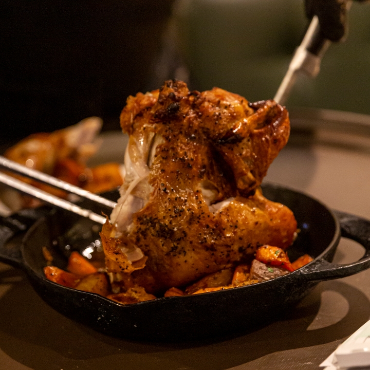 Roasted Amish Chicken.