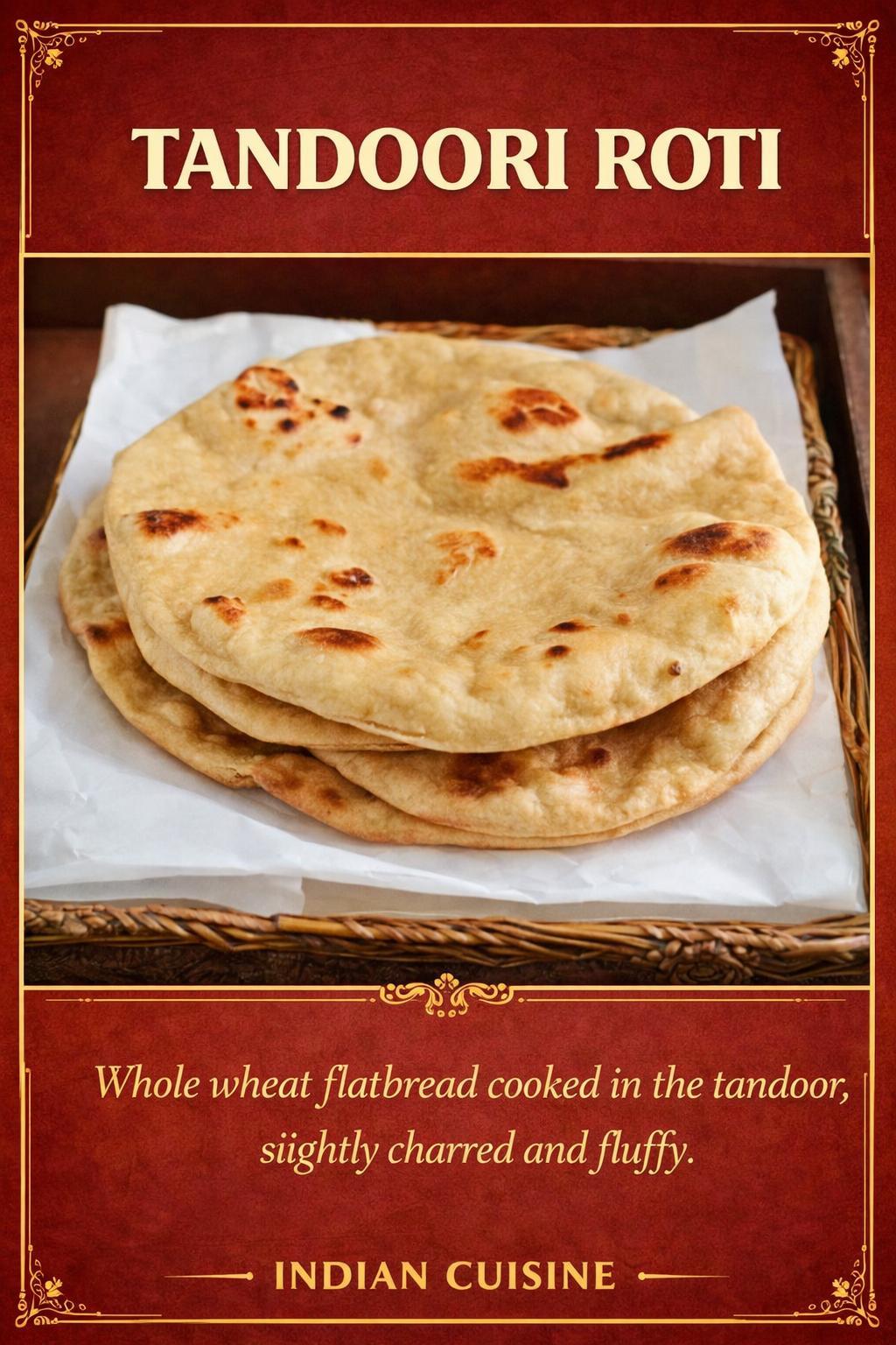 Tandoori Roti.