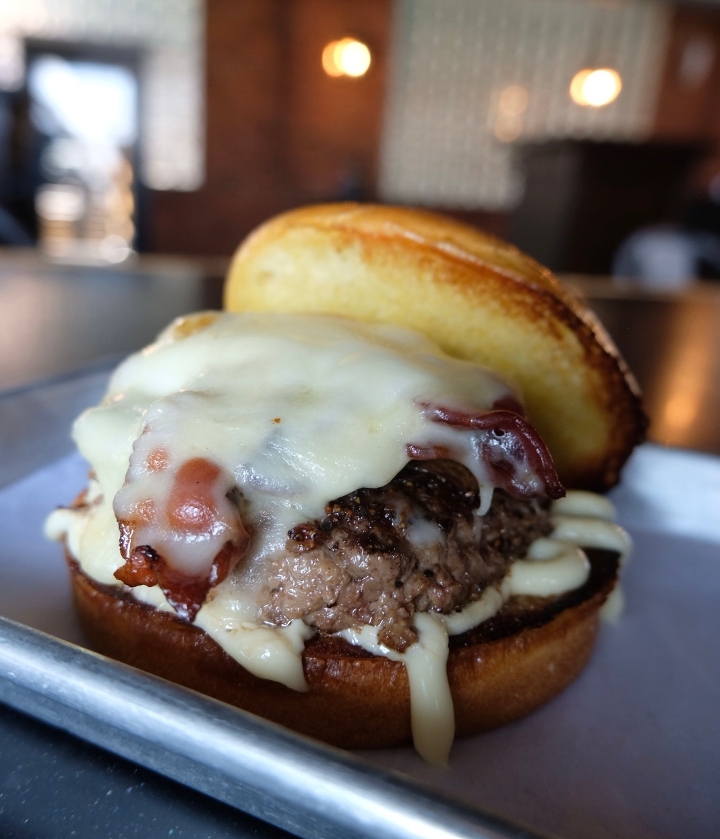 Bacon Mushroom Swiss.