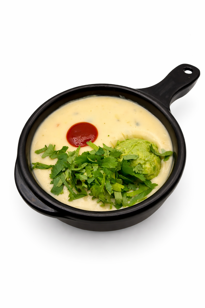 Green Chili Queso.