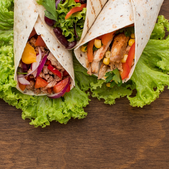 Veggie Shawarma.