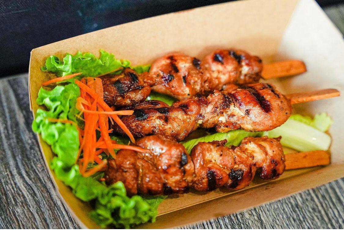 Chicken Skewers.