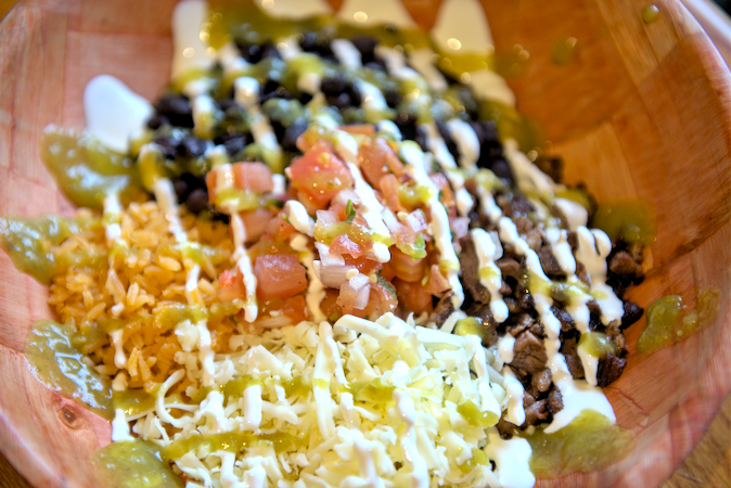 Steak Fire & Ice Bowl.