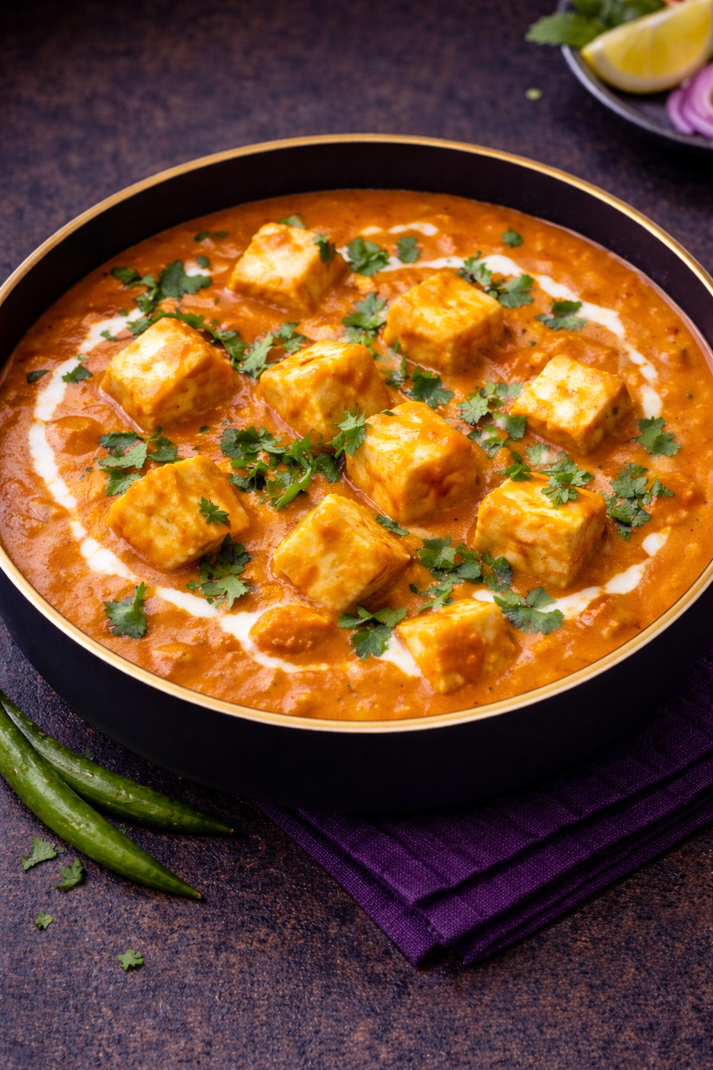 Paneer Butter Masala.