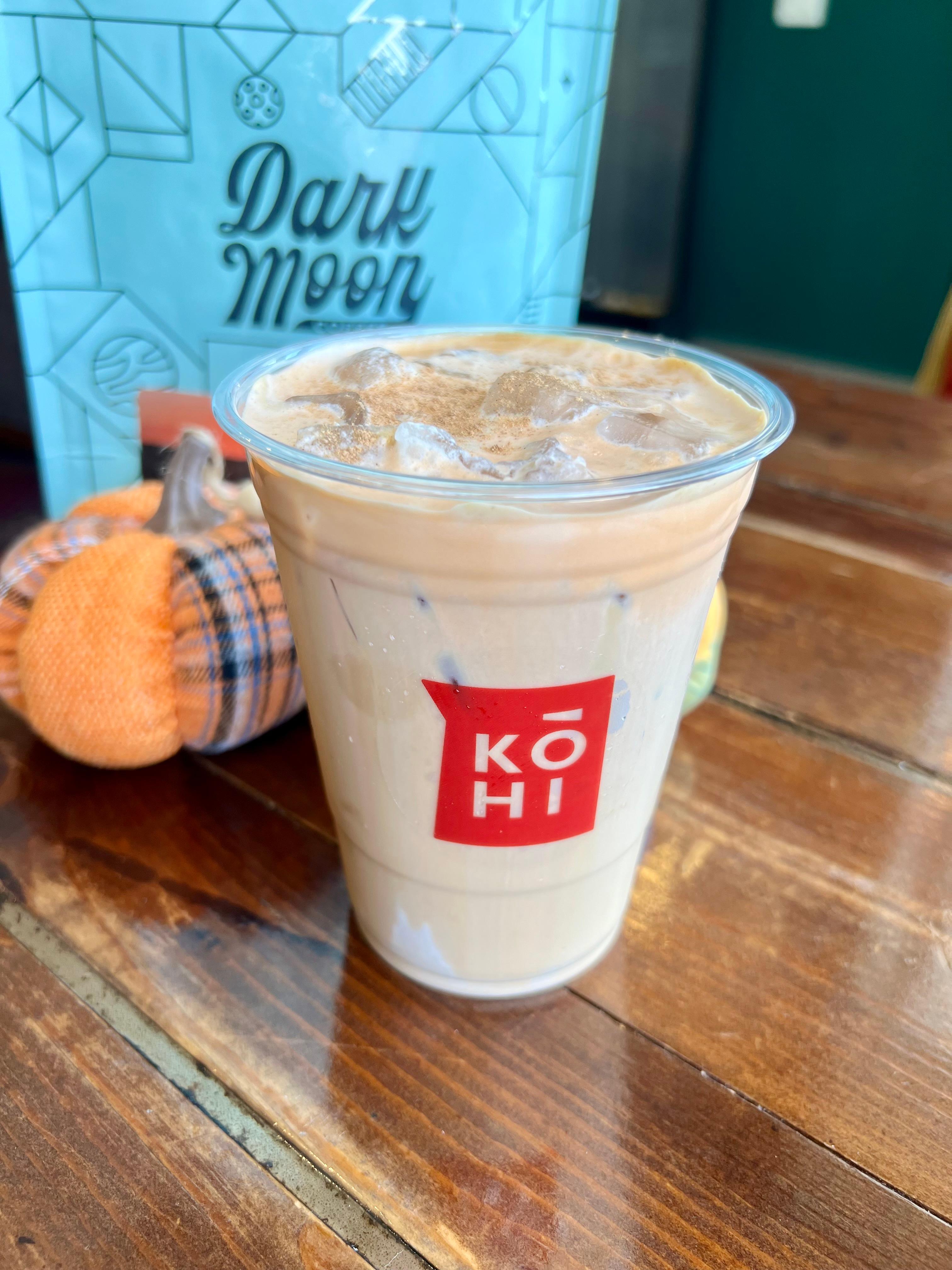 PISTACHIO LATTE.