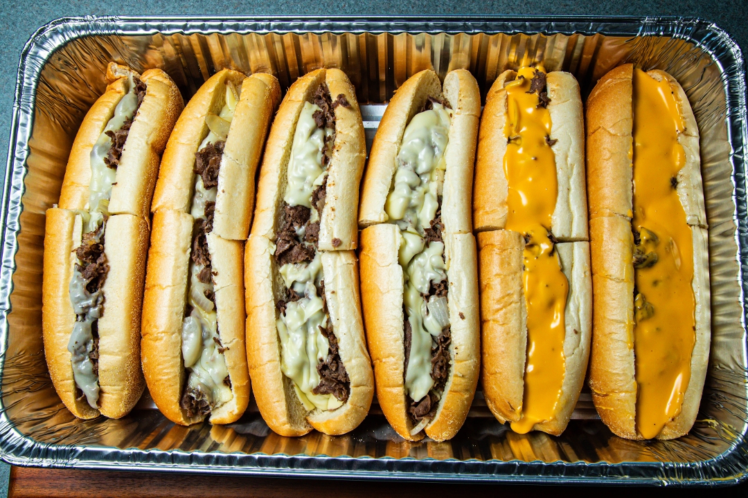 Cheesesteak Tray (all same sandwich).