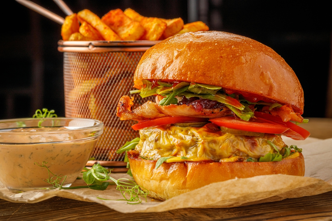 Addiction Cheese Burger.
