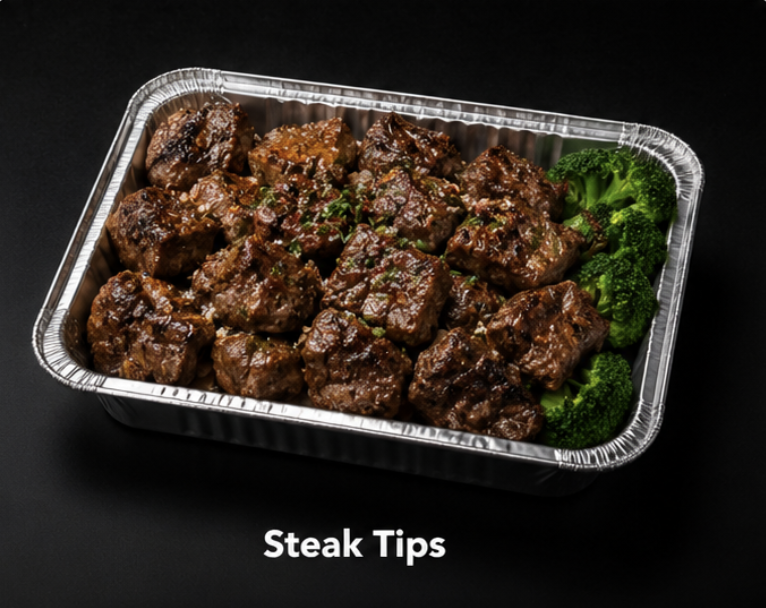 Steak Tips (Half Size Tray).
